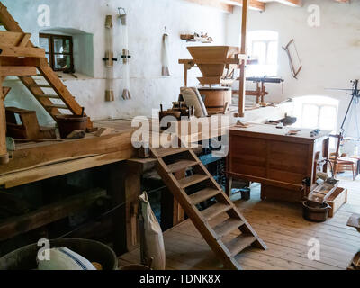 View on a traditional watermill in Szentendre, Hungary Stock Photo