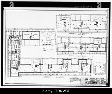 Photocopy of Drawing (November 1934 Architectural Drawings by Burge and ...