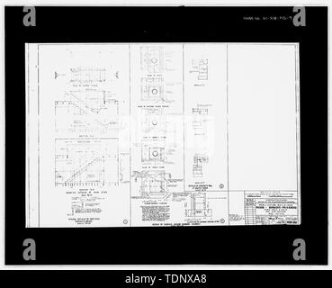 Photocopy of War Department drawing (original located at Fort McCoy, Wisconsin). MISCELLANEOUS DETAILS, PLAN NUMBER 800-352 - Fort McCoy, Building No. T-2307, Approximately 300' West of Building T-2139, Sparta, Monroe County, WI Stock Photo