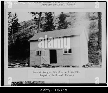 Of Hornet Ranger Station Original On File With The Payette