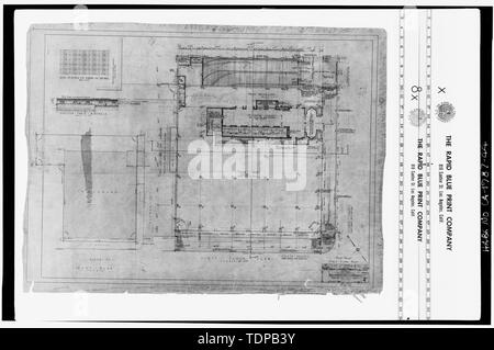 Photocopy of drawing (Original by Albert P.Erb) SOUTH ELEVATION