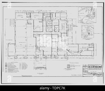 Plan Of First Floor Alterations Photocopy Of Drawing Governors