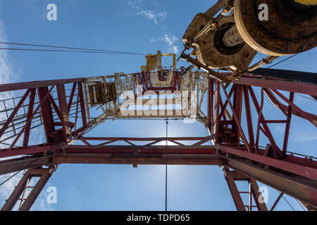 Mr. Charlie Rig offshore oil rig Stock Photo - Alamy