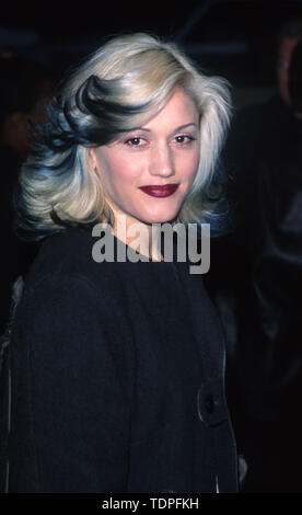 Apr 07, 1999; Los Angeles, CA, USA; Singer GWEN STEFANI of the rock group NO DOUBT @ 'Go' premiere. .  (Credit Image: Â© Chris Delmas/ZUMA Wire) Stock Photo