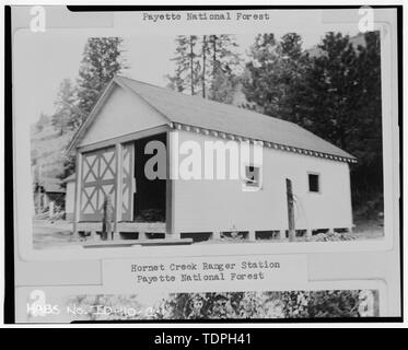 Of Hornet Ranger Station Original On File With The Payette