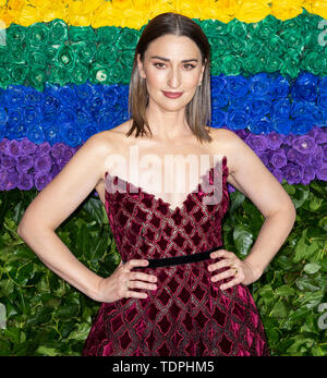 New York, NY - June 09, 2019: Sara Bareilles attends the 73rd Annual Tony Awards at Radio City Music Hall Stock Photo