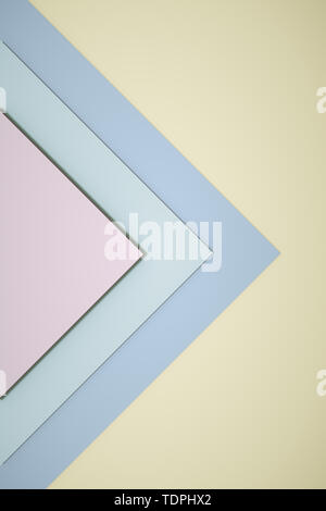 Simplified three-dimensional geometric background material Stock Photo