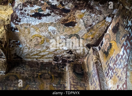 The rocky church of Wukro Cherkos in Ethiopia Stock Photo