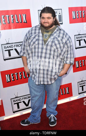 LOS ANGELES, CA. August 09, 2008: 'Lost' star Jorge Garcia at the Netflix Live on Location concert, at The Autry National Center of the American West, where he performed with the 'Band from TV.' © 2008 Paul Smith / Featureflash Stock Photo