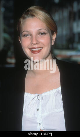 Jun 11, 1999 - Los Angeles, California, USA - DREW BARRYMORE at the 'Women in Film Crystal Awards' event (Credit Image: Chris Delmas/ZUMA Wire) Stock Photo