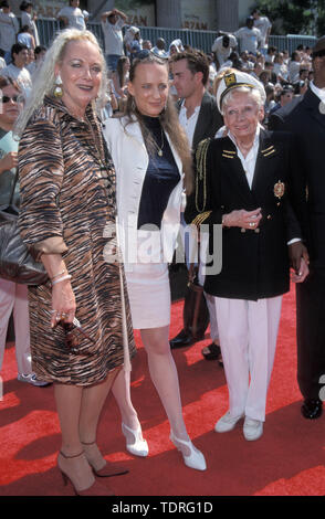 Jun 12, 1999; Los Angeles, CA, USA; Actor Johnny Weissmuller's family at the 'Tarzan' movie premiere. (Credit Image: © Chris Delmas/ZUMA Wire) Stock Photo