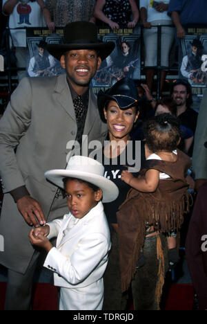 Jun 28, 1999; Los Angeles, CA, USA; Actor/singer WILL SMITH & family @ 'Wild, Wild West' premiere. .  (Credit Image: Â© Chris Delmas/ZUMA Wire) Stock Photo