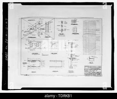 Photographic copy of Floor Plan and Elevations, 1968 - Sacaton Hospital ...