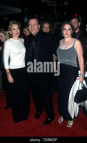 Oct 06, 1999; Los Angeles, CA, USA; Singer/actor MEATLOAF & family @ 'Fight Club' premiere. .  (Credit Image: Â© Chris Delmas/ZUMA Wire) Stock Photo