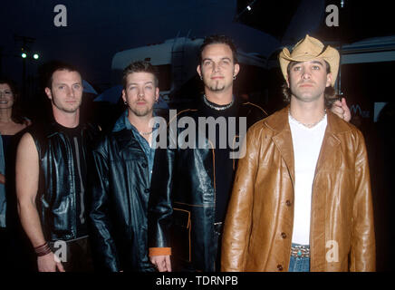 Jan 17, 2000; Los Angeles, CA, USA; The popular band CREED at the American Music Awards..  (Credit Image: Chris Delmas/ZUMA Wire) Stock Photo