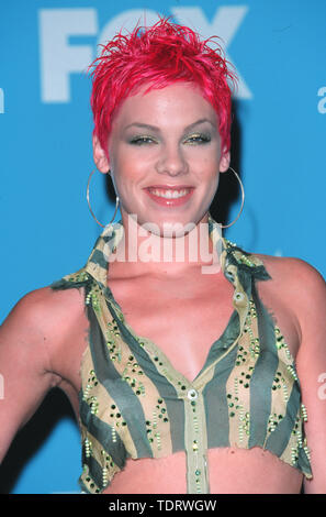 Aug 04, 2000; Los Angeles, CA, USA; Singer PINK @ the Teen Choice Awards..  (Credit Image: Â© Chris Delmas/ZUMA Wire) Stock Photo