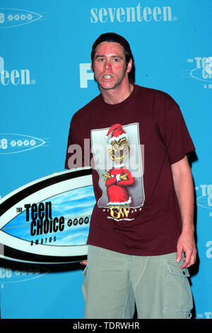 Aug 04, 2000; Los Angeles, CA, USA; Actor JIM CARREY @ the Teen Choice Awards..  (Credit Image: Â© Chris Delmas/ZUMA Wire) Stock Photo