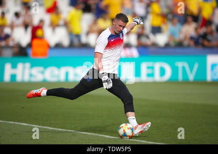 England U21 goalkeeper Dean Henderson ahead of the 2019 UEFA European Under-21 Championship, Stadio Dino Manuzzi in Cesena, Italy. Stock Photo