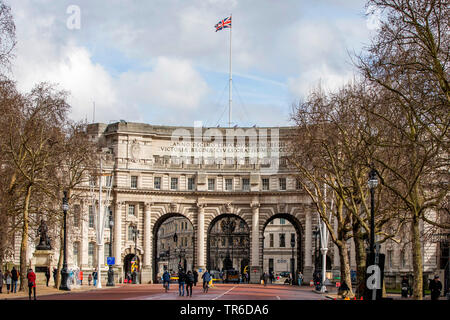 Admiralty Arch, United Kingdom, England, London Stock Photo