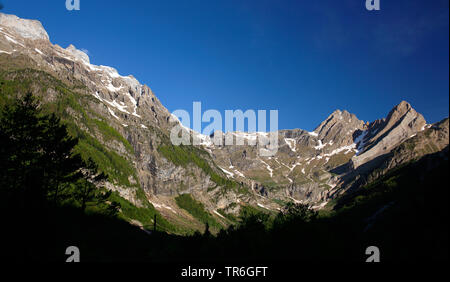 Valle de Pineta, Spain, Aragon Stock Photo