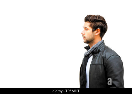 young attractive man, portrait, Germany Stock Photo