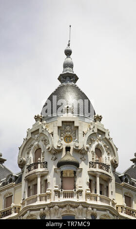 Casa Gallardo at Plaza de Espana in Madrid . Spain Stock Photo