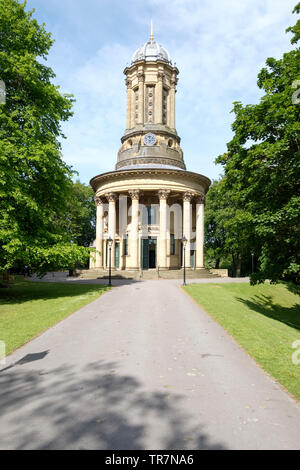 Saltaire United Reformed Church, a Grade 1 listed building, World heritage site of Saltaire, Yorkshire, UK Stock Photo