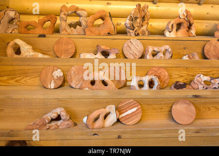 minerals and rocks present in bryce canyon Stock Photo