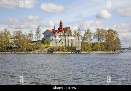 Luoto island in Helsinki. Finland Stock Photo