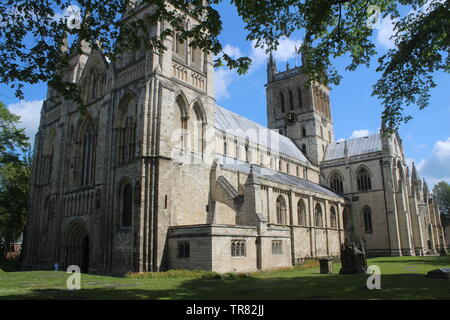 Selby Abbey,medieval abbey church  North Yorkshire, England UK Stock Photo