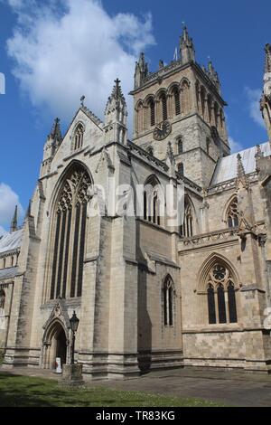 Selby Abbey,medieval abbey church  North Yorkshire, England UK Stock Photo