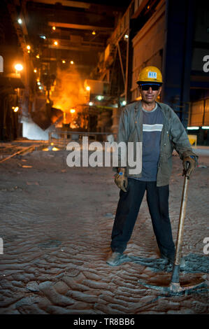 Altos Hornos, Iron smelter, Monclova Coahuila, Mexico Stock Photo