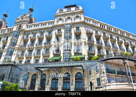 This former hotel was built in 1896 for english aristocrats and Queen Victoria. Stock Photo