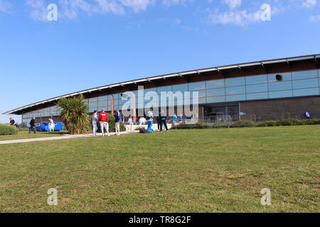 Championnat d'Europe d'escrime Vétérans 2019  1ère journée à COGNAC Stock Photo