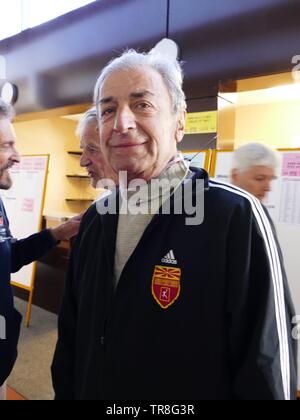 Championnat d'Europe d'escrime Vétérans 2019  1ère journée à COGNAC Stock Photo