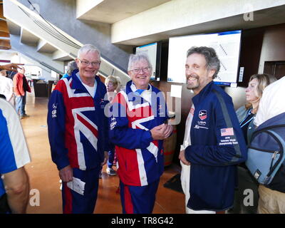 Championnat d'Europe d'escrime Vétérans 2019  1ère journée à COGNAC Stock Photo