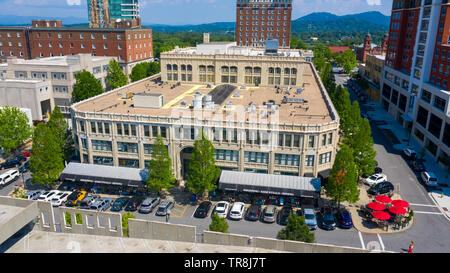 Arcade Building, or Grove Arcade, or Asheville Federal Building, Downtown Asheville, NC, USA Stock Photo