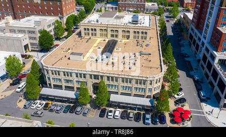 Arcade Building, or Grove Arcade, or Asheville Federal Building, Downtown Asheville, NC, USA Stock Photo