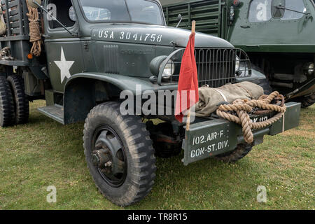 World War II Chevrolet American Air Force truck. Stock Photo