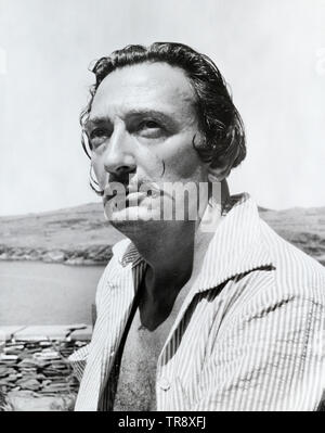 The Spanish surrealist painter Salvador Dali. Stock Photo