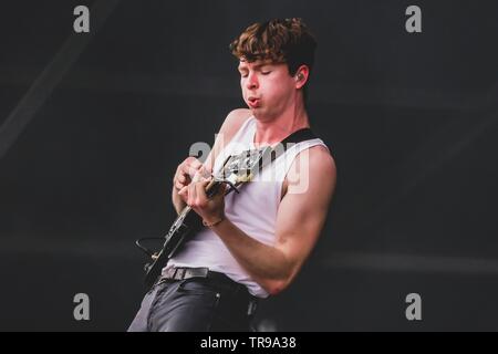 Yonaka perform at This Is Tomorrow Festival in Newcastle on 26th May 2019. Stock Photo