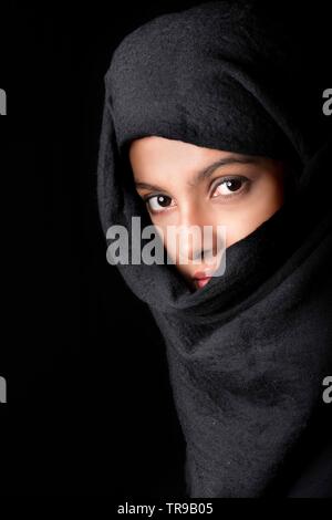 portrait of lovely young indian lady Stock Photo - Alamy