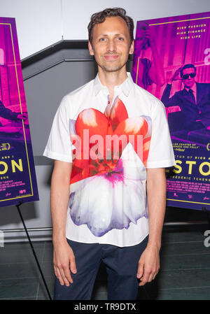 New York, NY - May 22, 2019: Paul Dallas attends special screening of Halston at Museum of Modern Art Stock Photo