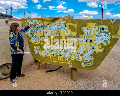 Ignite Sign Art Museum in Tucson, AZ. Neat restored neon signs and lots ...