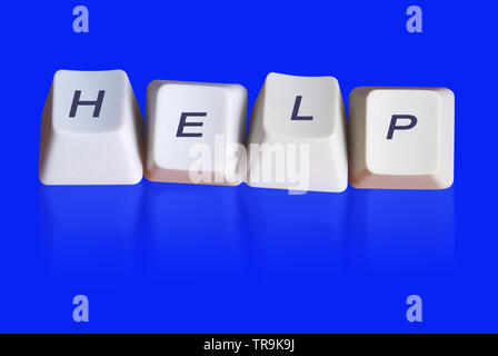 keys for help Stock Photo