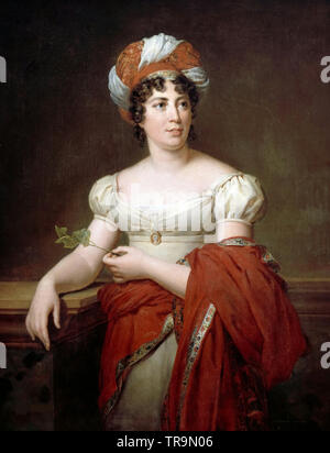 GERMAINE de STAËL (1766-1817)  Madame de Staël. French socialite and historian Stock Photo