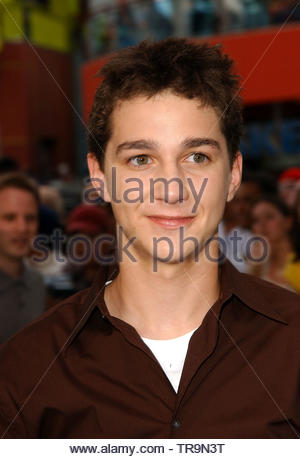 Shia LaBeouf at the premiere of The Battle of Shaker Heights in Stock ...