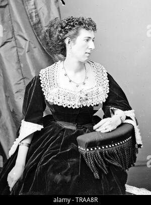 BELLE BOYD (1844-1900) Confederate spy during the American Civil War Stock Photo