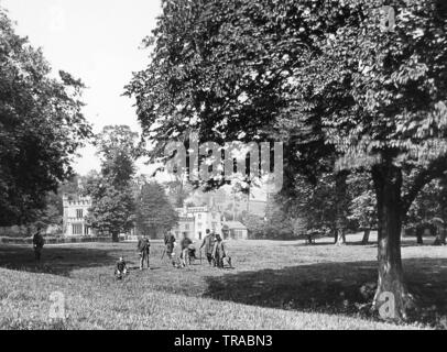 Devonshire Hall, Bolton Abbey Stock Photo