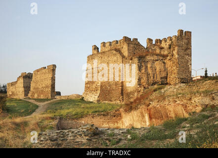 City walls in Thessaloniki. Greece Stock Photo